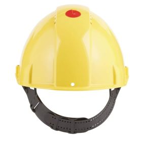 3M Schutzhelm G3000, 1 Stück, für Baugewerbe und Landwirtschaft, Farbe gelb