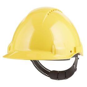 3M Schutzhelm G3000, 1 Stück, für Baugewerbe und Landwirtschaft, Farbe gelb