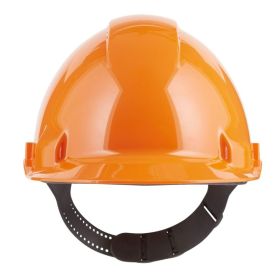 3M Schutzhelm G3000, 1 Stück, für Baugewerbe und Landwirtschaft, Farbe orange
