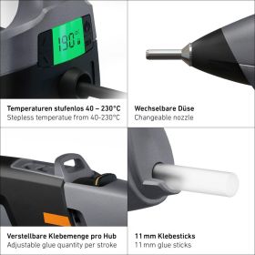 Heissklebepistole PRO GlueMatic 7011