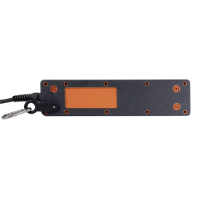 Steffen Steckdosenleiste PROFESSIONAL, T15 Steckdosen, 10 A, GdV 5 x 1.5mm², IP55, schwarz/orange, diverse Ausführungen