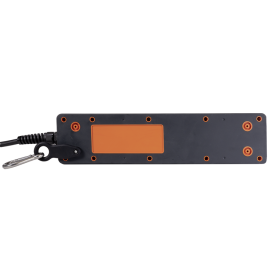 Steffen Steckdosenleiste PROFESSIONAL, 6 x Schuko-Steckdosen, 16 A, 5 m Kabel - GdV 3 x 2.5mm², IP54, schwarz/blau