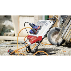 Steffen Distributeur de courant de chantier 32 A, 10 prises de courant, IP44 / IP55