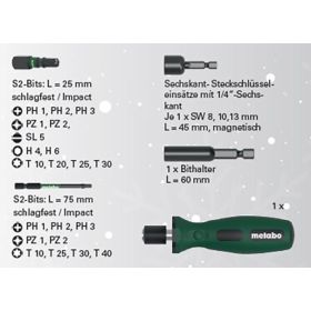 Metabo Adventskalender 2024, 360 x 230 x 50 mm