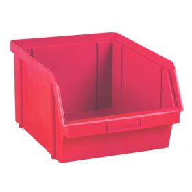 Sichtlagerkasten rot - 20 kg Tragkraft - 300 x 200 x 142 mm