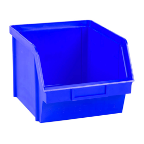 Sichtlagerkasten blau - 10 kg Tragkraft - 200 x 150 x 122 mm