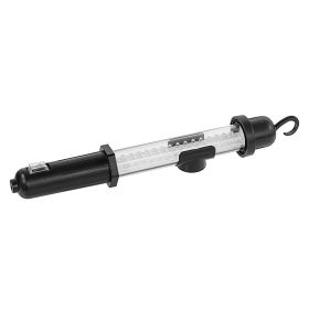 Steffen LED Akku-Handlampe 3.5 W, 200 lm, 6500K, IP20, schwarz/transparent