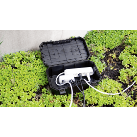 Steffen GardenLine Schutzbox / Safe Box, IP54, schwarz