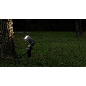 Steffen GardenLine Spot mit LED-Lampe 7.2 W, 667lm, 3000K, H05RN-F 3G1mm², Stecker T13
