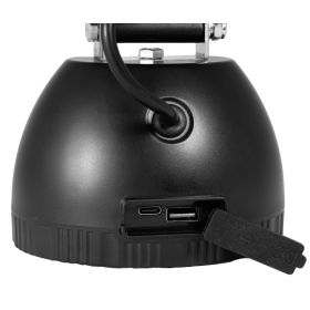 Steffen Akku-Arbeitsleuchte LED 16 W, 1300 lm, 4000K, IP65, 3-stufig, schwarz