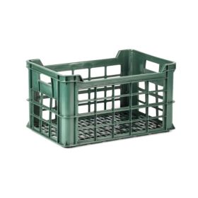 Kunststoff-Transportbehälter grün - für Obst und Gemüse, 600 x 400 x 324 mm