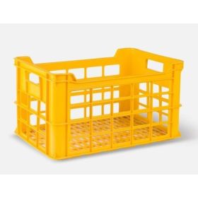 Transportbehälter gelb - für Backwaren, 600 x 400 x 324 mm