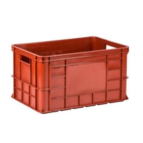 Transportbehälter rot - für Fleischwaren, 600 x 400 x 324 mm