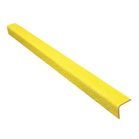 Antirutsch-Treppenkantenprofil gelb, 3000 x 55 x 55 mm