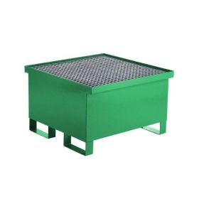 Auffangwanne Economy Line für 1 x 200 l Fass, 800 x 800 x 500 mm