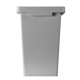 Abfallbehälter Kunststoff drei Abteile 40 l, zur Sortierung von Abfällen