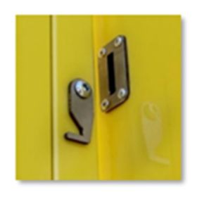 Bac de rétention couvert pour 2 conteneurs IBC ou 8 fûts, 1140 l, jaune, pour usage extérieur