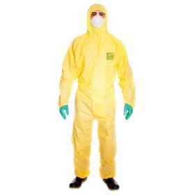 Combinaison de protection type 3B/4/5 AlphaTec 2300 Plus Modèle 132, jaune, Taille L