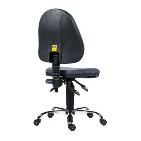 Chaise de bureau ESD PANTHER, sans accoudoirs, 550 x 620 x 1175 mm