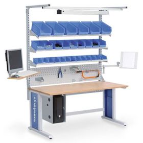 Schwenkarm mit Auflageplatte, BxT 600 x 350 mm