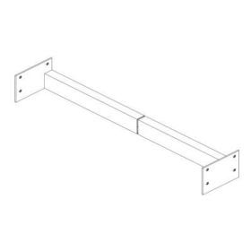 Durchschubsicherung für Palettenregal, Länge 2700 mm
