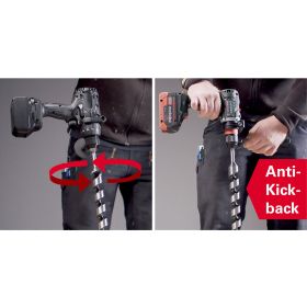 Metabo Akku-Bohrschrauber BS 18 LTX BL Q I, 18 V mit 2x LiHD Akkus (18 V / 5.5 Ah), Ladegerät ASC 145 und metaBOX 145 L