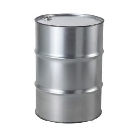 Stahlfass mit 1 Stopfen im Boden, Ø 595 mm, Inhalt 200 Liter