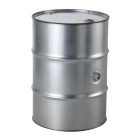 Stahlfass mit 2 Stopfen und 1 Entlüftungsstopfen, Ø 595 mm, Inhalt 216.5 Liter