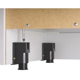 Garderobenschränke Rhone mit abschliessbaren Türen, 800 x 420 x 2004 mm, in diversen Farben