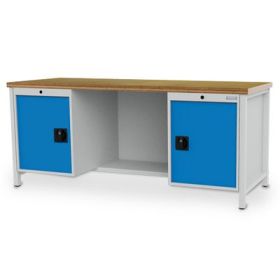 Bedrunka+Hirth établi en caisson, R 18-24, 2 portes battantes, l x p 2000 x 750 mm