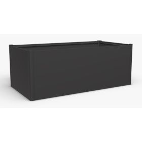 biohort HochBeet, dunkelgrau metallic, Gr. 1,5 x 0,5: 1520 x 530 x 770 mm