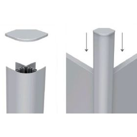 biohort HochBeet, silber metallic, Gr. 2 x 1: 2010 x 1020 x 770 mm