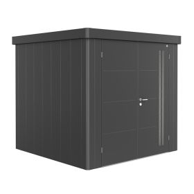biohort Gerätehaus NEO, dunkelgrau-metallic, 2C: 2920 x 2360 x 2220 mm, Doppeltüre