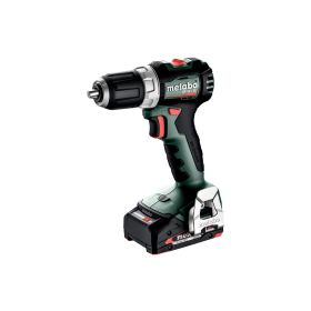 Metabo Akku-Bohrschrauber BS 18 L BL mit 2x Li-Power Akkus (18 V / 2.0 Ah), Ladegerät SC 36 und metaBOX 145