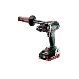 Metabo Akku-Bohrschrauber BS 18 LTX BL I, 18 V mit 2x LiHD Akkus (18 V / 4.0 Ah), Ladegerät ASC 55 und metaBOX 145 L