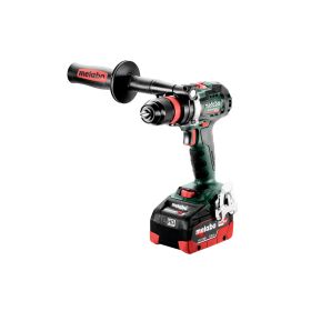 Metabo Akku-Bohrschrauber BS 18 LTX BL Q I, 18 V mit 2x LiHD Akkus (18 V / 5.5 Ah), Ladegerät ASC 145 und metaBOX 145 L
