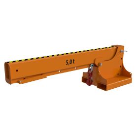 Teleskoplader TYP KTH-K, höhenverstellbar, Kurzversion, Stapler-Anbaugerät, Tragkraft 5000 kg, Farbe RAL 2000