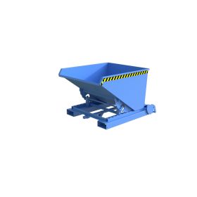 Automatischer Späne-Kippbehälter, Typ S4A 600, RAL 5012, Inhalt 0.60 m³