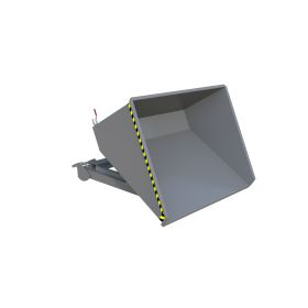 Automatischer Späne-Kippbehälter, Typ S4A 900, RAL 7005, Inhalt 0.90 m³