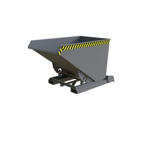 Automatischer Späne-Kippbehälter, Typ S4A 1200, RAL 7005, Inhalt 1.20 m³