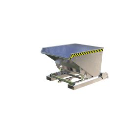 Automatischer Späne-Kippbehälter, Typ S4A 600, verzinkt, Inhalt 0.60 m³