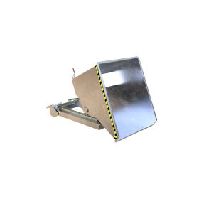 Automatischer Späne-Kippbehälter, Typ S4A 600, verzinkt, Inhalt 0.60 m³
