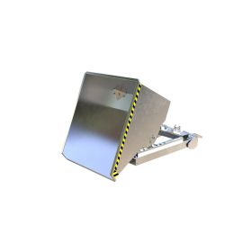 Automatischer Späne-Kippbehälter, Typ S4A 600, verzinkt, Inhalt 0.60 m³
