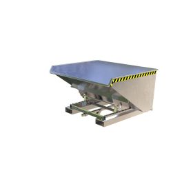 Automatischer Späne-Kippbehälter, Typ S4A 900, verzinkt, Inhalt 0.90 m³