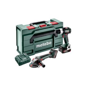 Metabo Combo Set 2.9.4, machines à batterie 18 V en set avec 2x batteries Li-Power 5.2 Ah