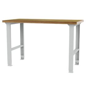 Bedrunka+Hirth établi en ligne, R 18-24, réglable en hauteur, couleur RAL 7035