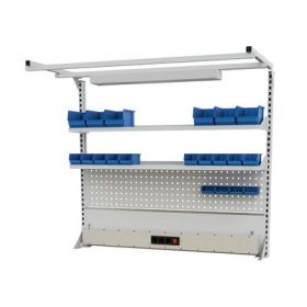 Bedrunka+Hirth Structure multi-mur avec châssis supérieur, l x p x h 1500 x 750 x 1250 mm