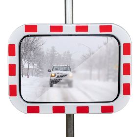 Miroir routier, Type TM-H avec chauffage, en différentes tailles