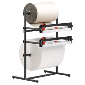 Bedrunka+Hirth Doppel-Schneidständer, RAL 7016, Breite 1120 mm / Schnittbreite 750 mm