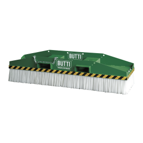 Stapler-Kehrbesen ECO STRONG BROOM, RAL 6029 Grün, Compact, BxTxH 2000 x 500 x 470 mm